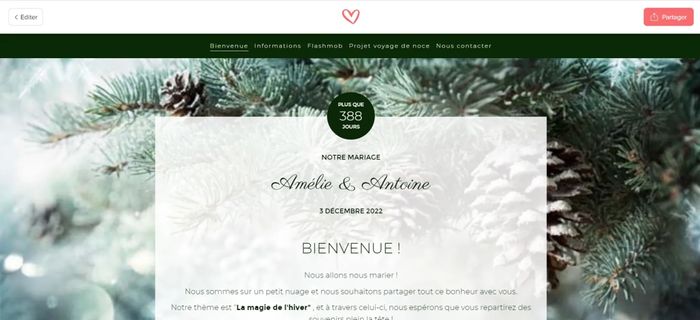 Save the date + site internet 2