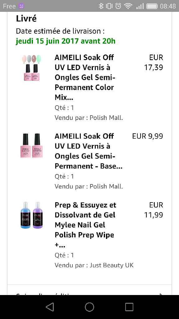 Essai vernis semi-permanent - 2