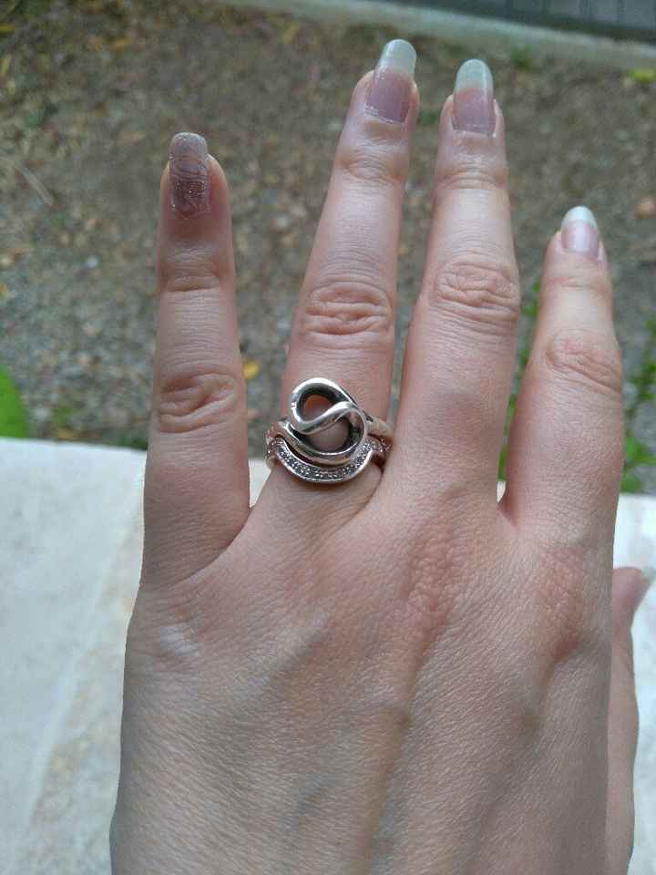 Alliance récupérée ! création joaillier - 1