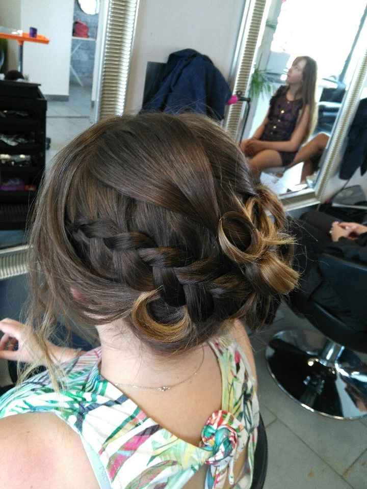 Essais coiffure sans accessoires - 1