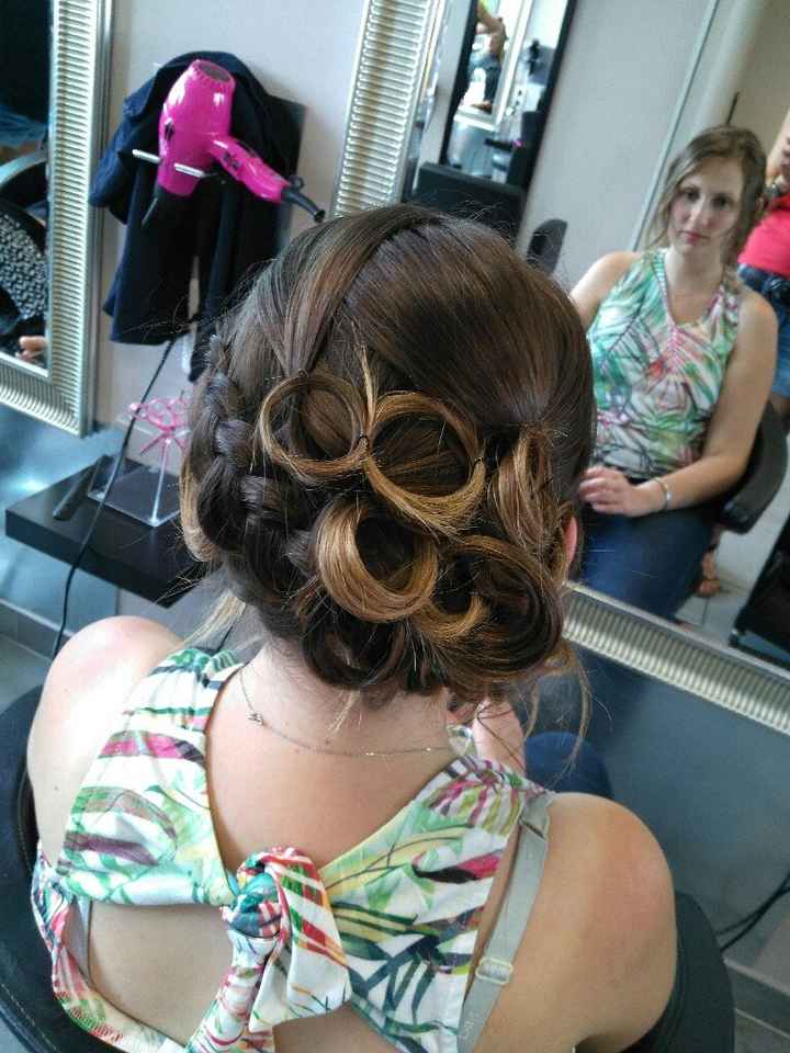 Essais coiffure sans accessoires - 2