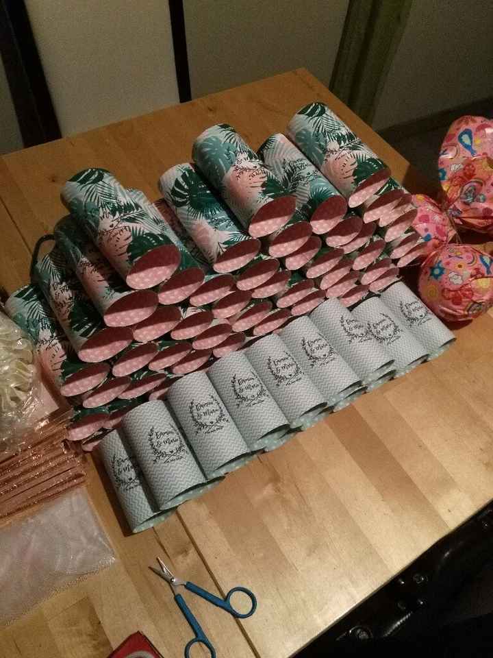 Début de construction de mes berlingots en papier - 1