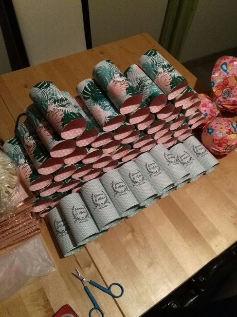 Début de construction de mes berlingots en papier - 1