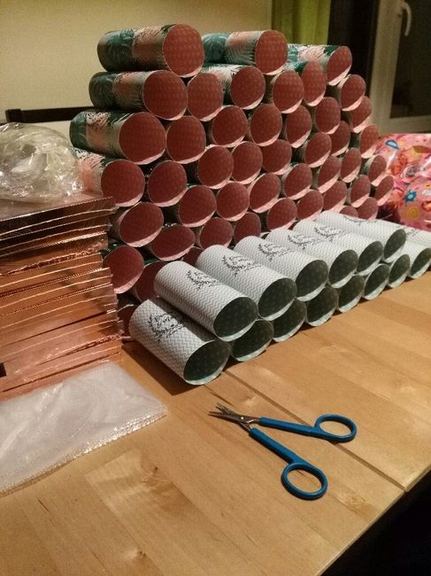 Début de construction de mes berlingots en papier - 2