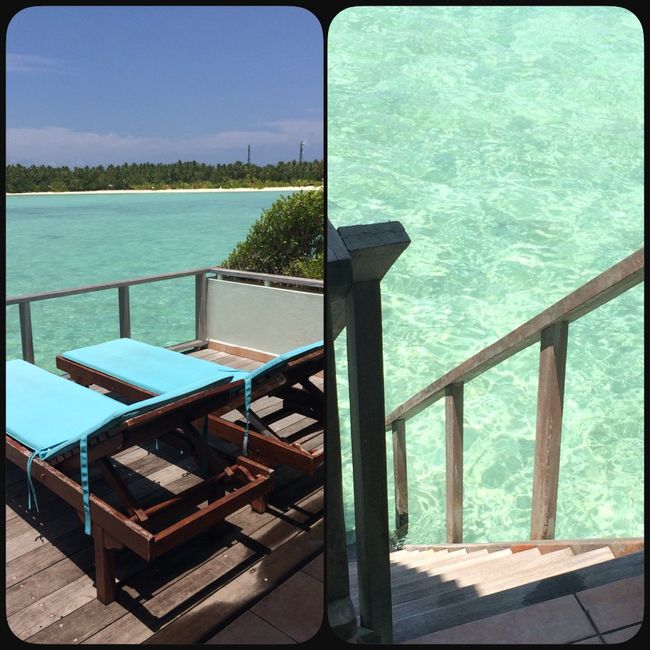 cabane sur pilotis (Maldives)