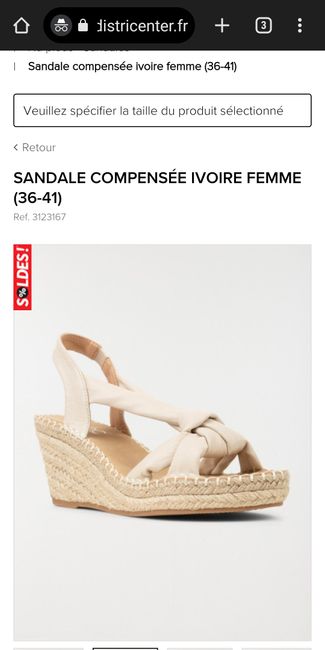 Dis-nous si tu as déjà trouvé tes chaussures de mariée ! 1