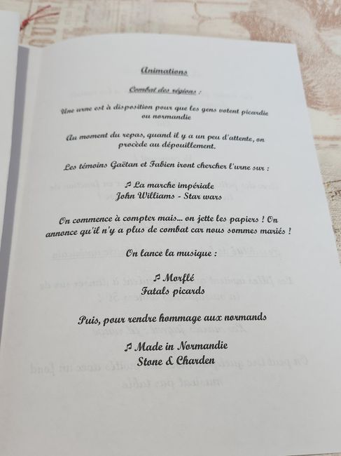 Livret pour les animations de mariage 7