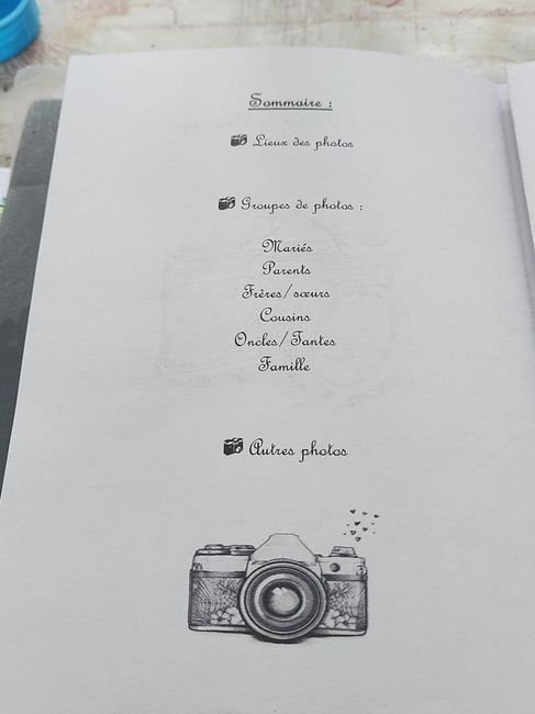 Livret pour le photographe 2