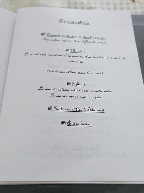 Livret pour le photographe 3