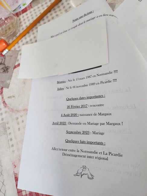 Mon journal de Mariage 2