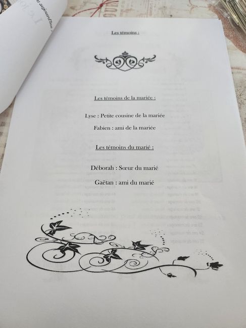 Mon journal de Mariage 3