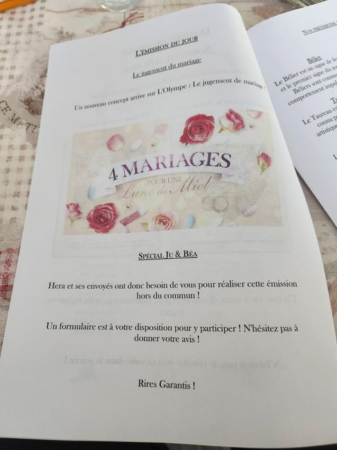 Mon journal de Mariage 6