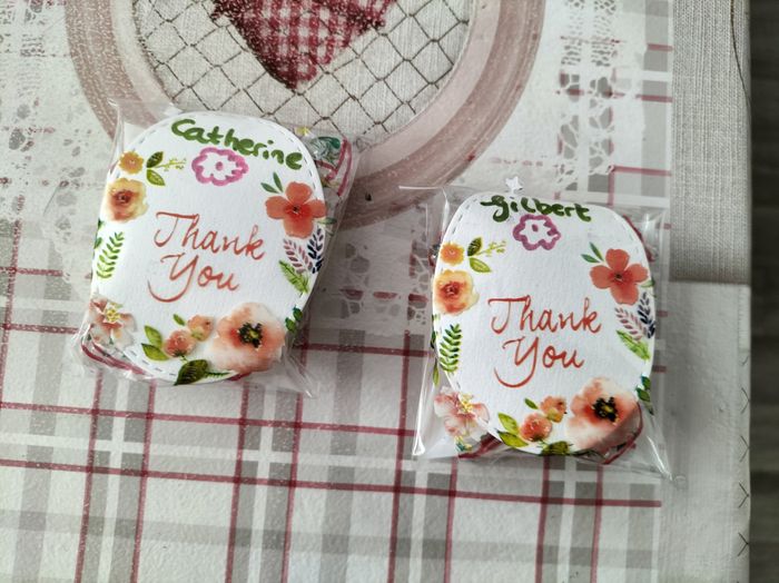 Cout de revient sachet bonbons de table rebond/bapteme 1
