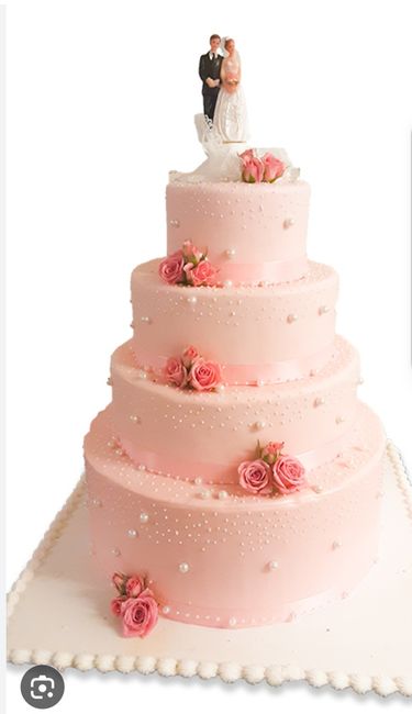Wedding cake en ... rose 1
