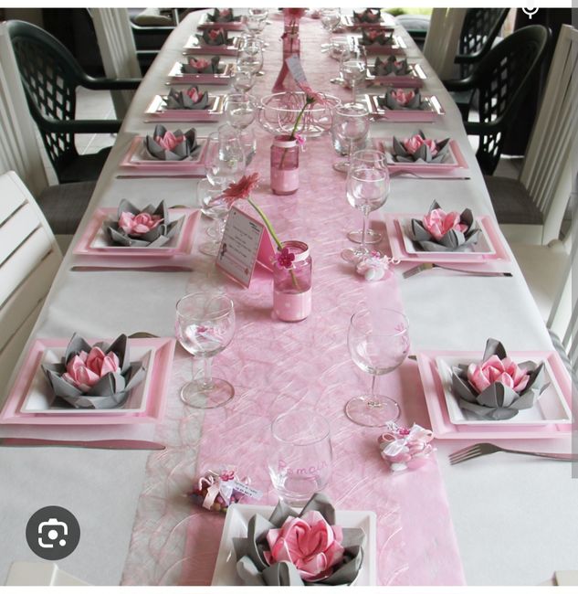 Table toute de rose vêtue ! - 2