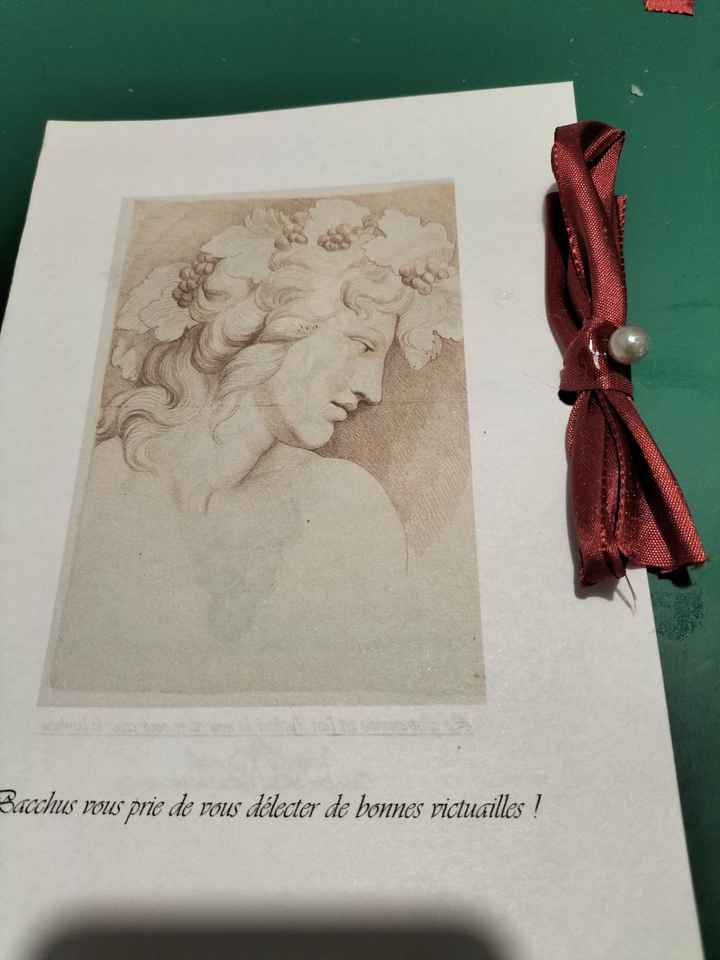 Mes menus de mariage - 1