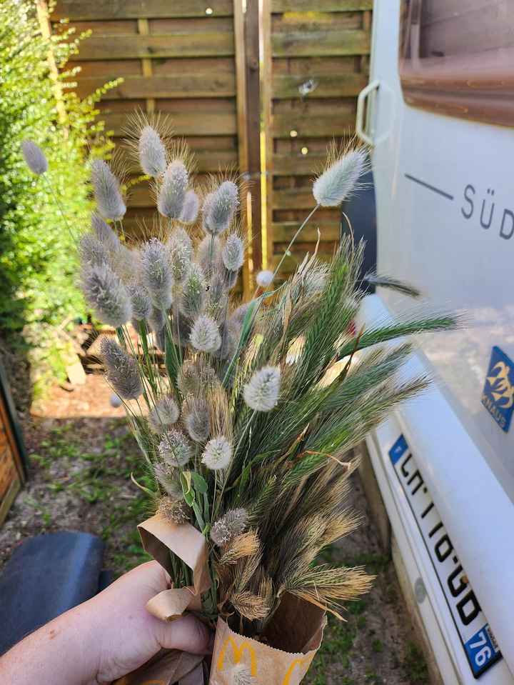 Décoration florale en préparation - 2