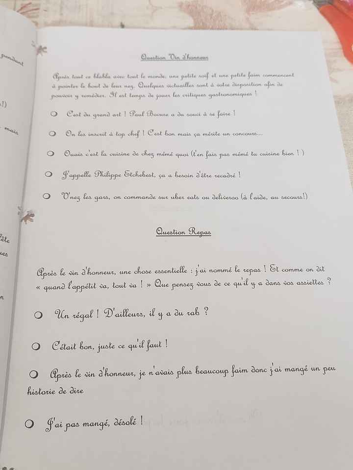 Animation mariage - 4