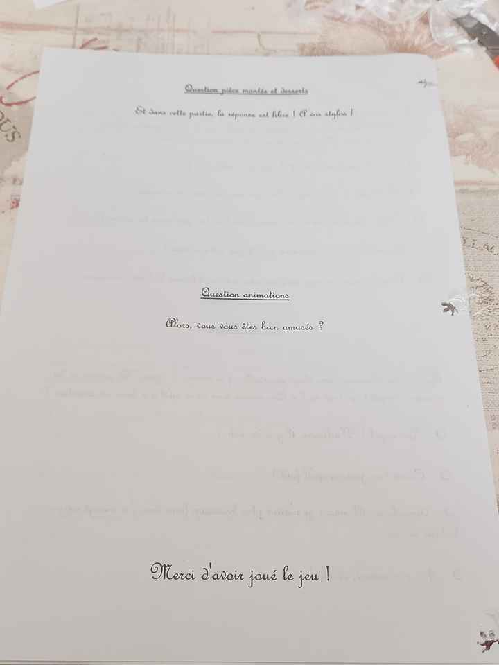 Animation mariage - 5