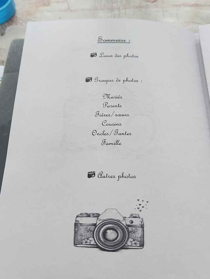 Livret pour le photographe - 2