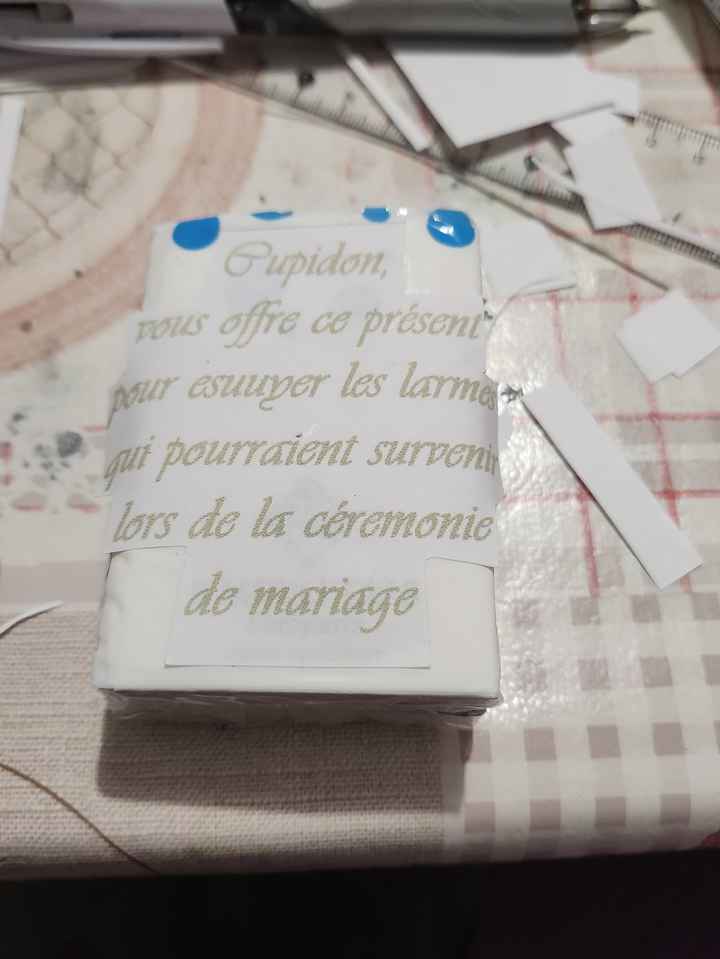 Paquets de mouchoirs diy - 2