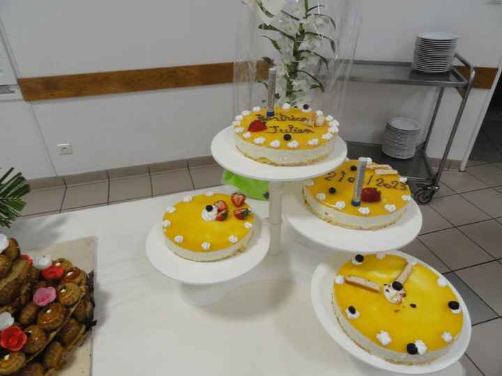Photo pièce montée et desserts mariage - 1