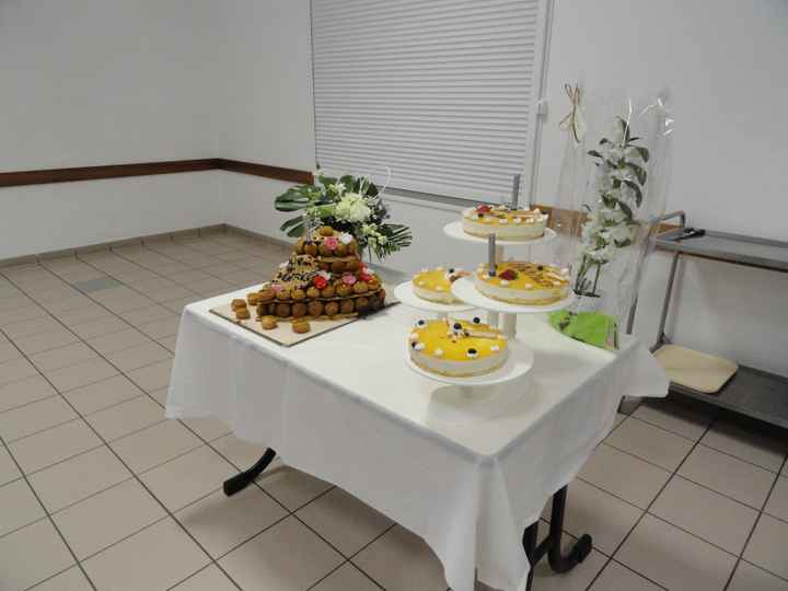 Photo pièce montée et desserts mariage - 3