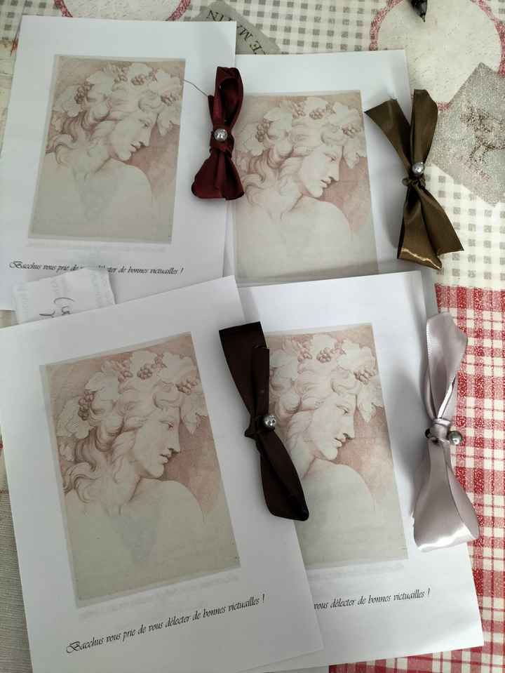 Cout de revient menu mariage - 1