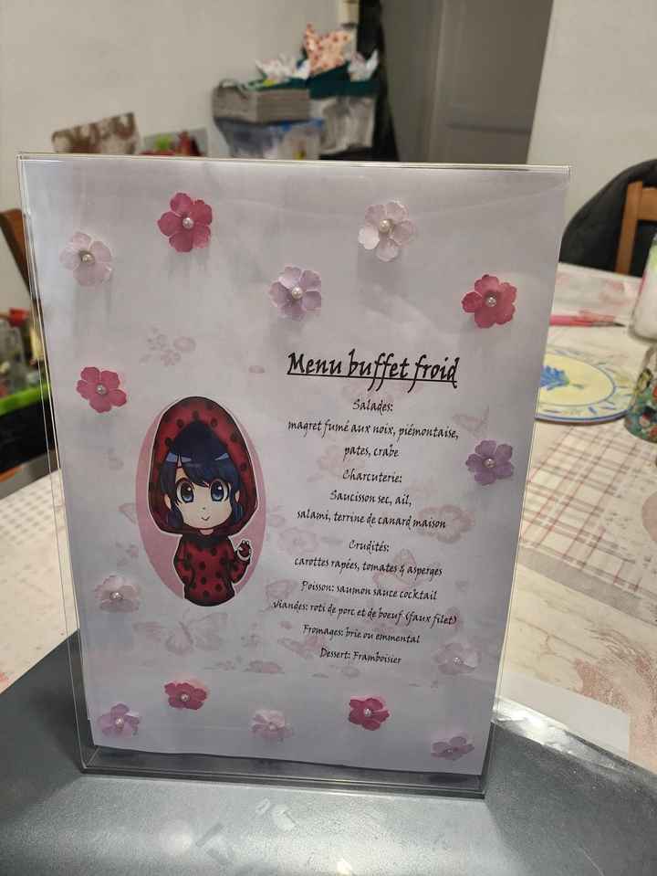 Coût de revient menu rebond mariage/bapteme - 1