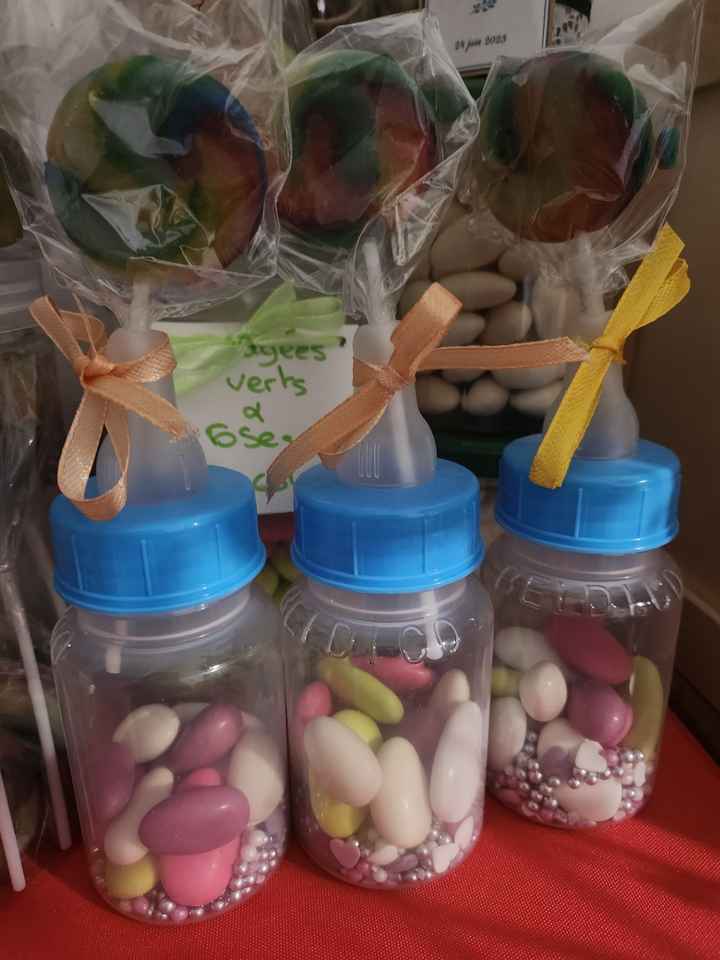 100% recup: les biberons vides du bapteme! - 1