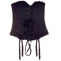 corset en noir