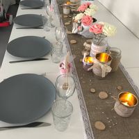 Deco de table thème bohème chic et couleurs pastel - 2