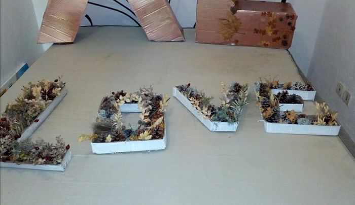 Lettres pour déco extérieure 2