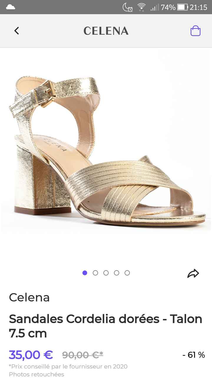 Chaussures Anniel reçues - 1