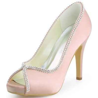 Chaussure rose pastel élégant park