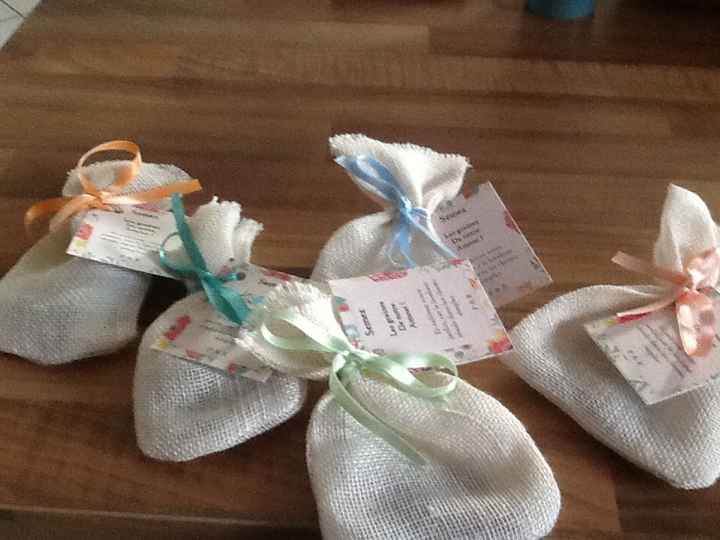 Mes cadeaux d'invités part 1 