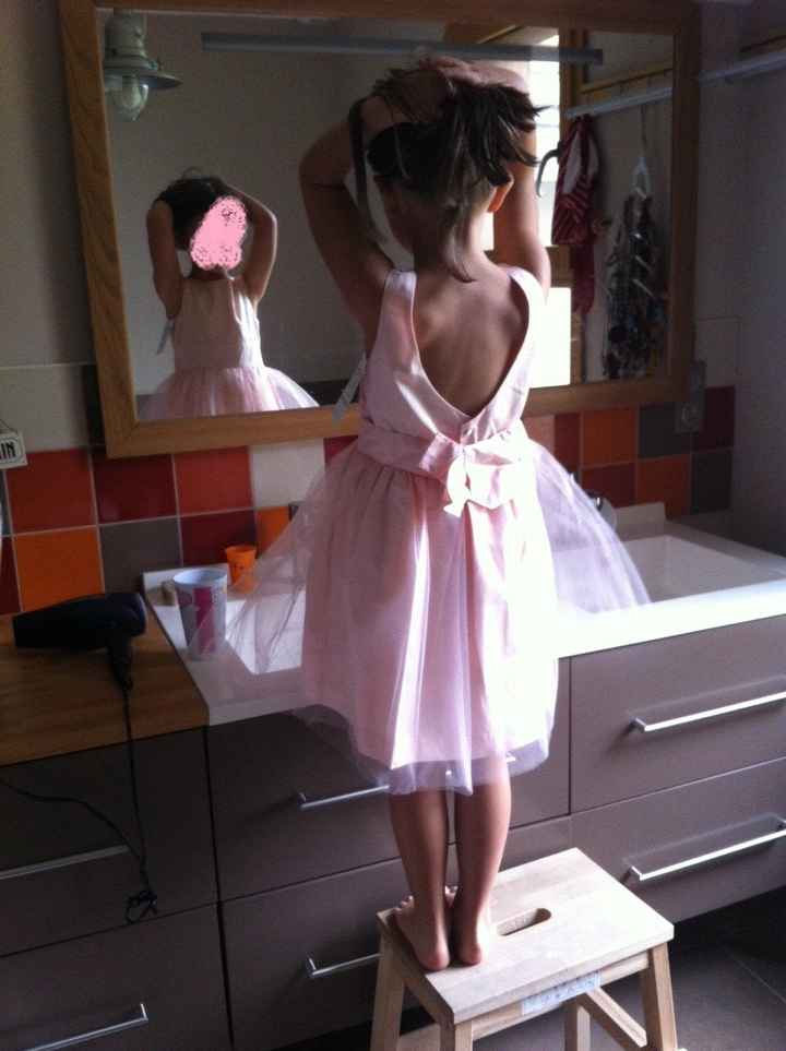 robe petites filles d'honneur