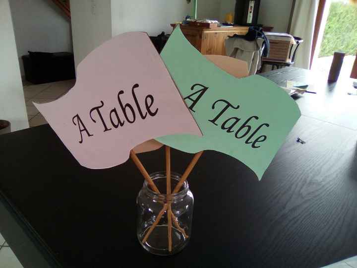 Mon idée pour annoncer le moment de passer a table - 1