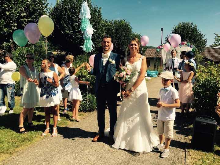 Sortie mairie (surprise des ballons)