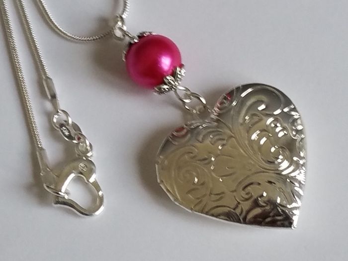Pendentif porte photo pour le bouquet