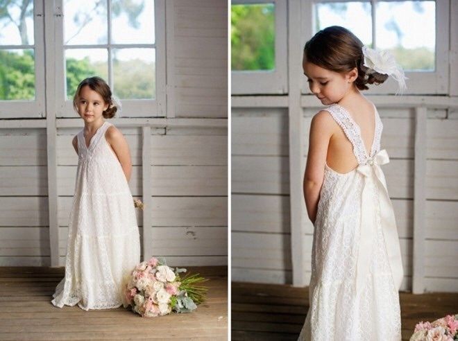 Robe de petites filles d'honneur #2