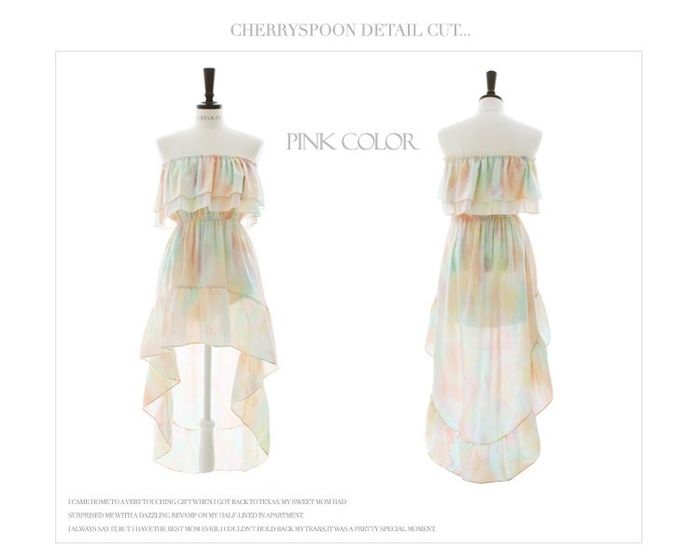 Robe de petites filles d'honneur #5 (pour les ados)