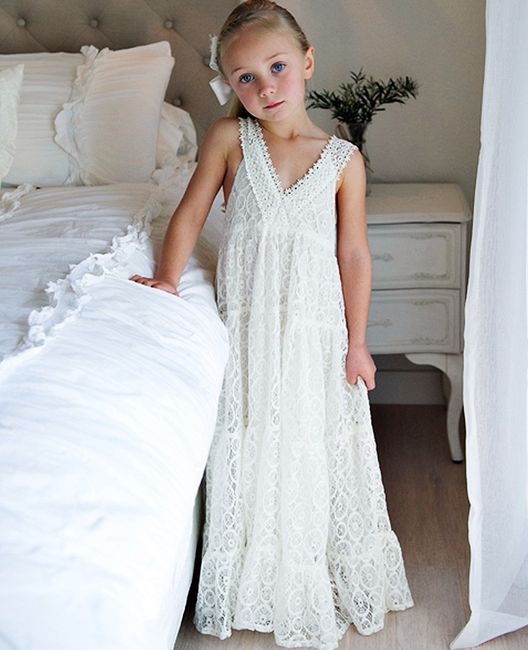 Robe de petites filles d'honneur #6