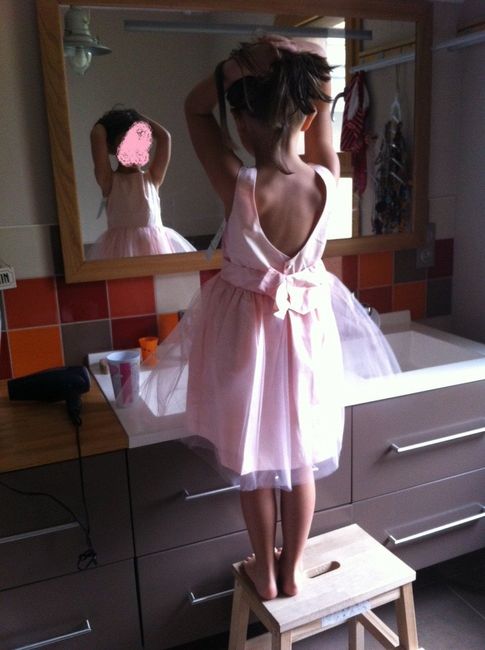 robe petites filles d'honneur