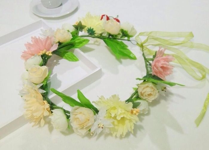 Couronne de fleurs 