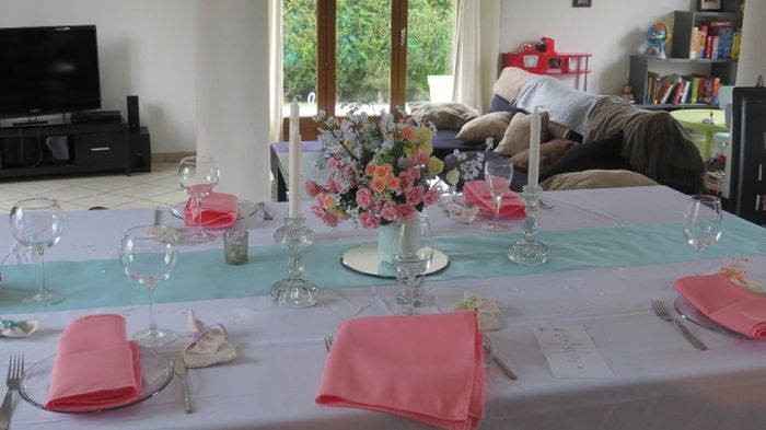 Table des invités (chemin de table validé)