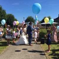 Sortie mairie (surprise des ballons)