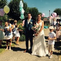 Sortie mairie (surprise des ballons)