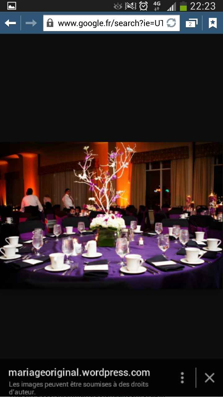 Photos de nos centres de table - 1