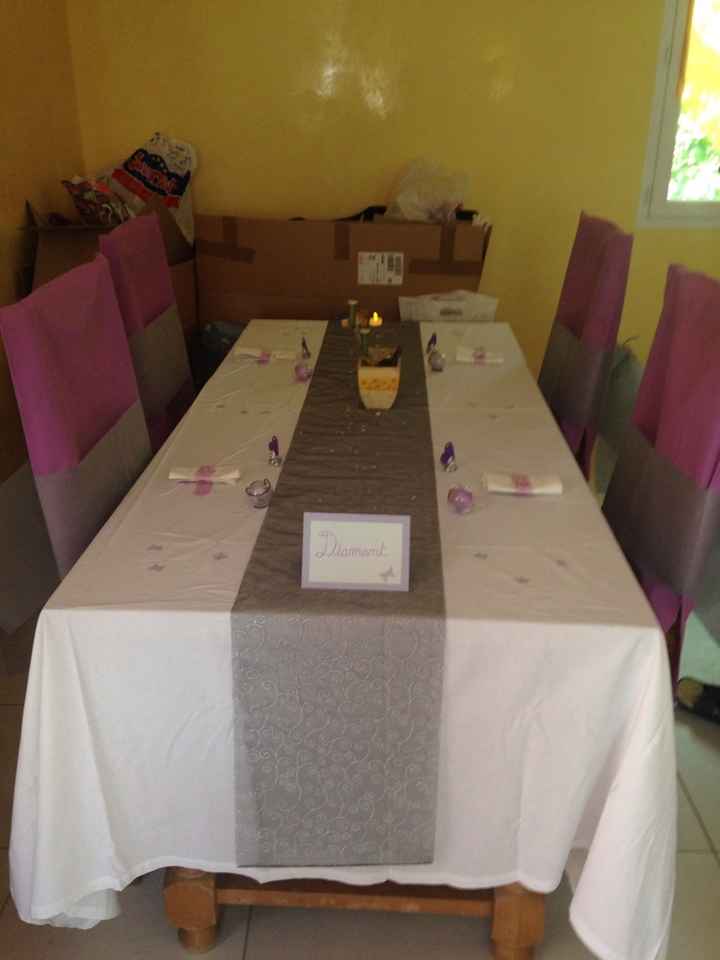 Essai de déco de table - 2